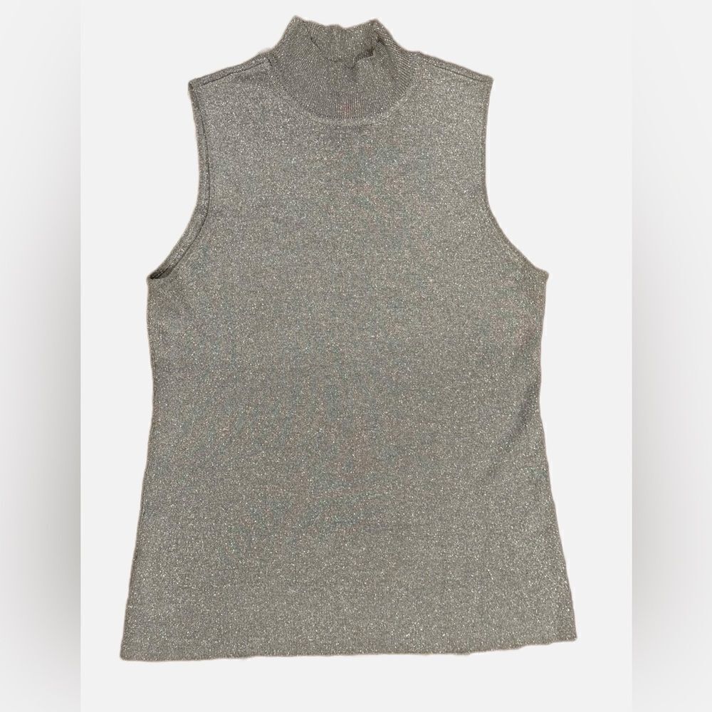 Chicos Metallic Sleeveless Top
